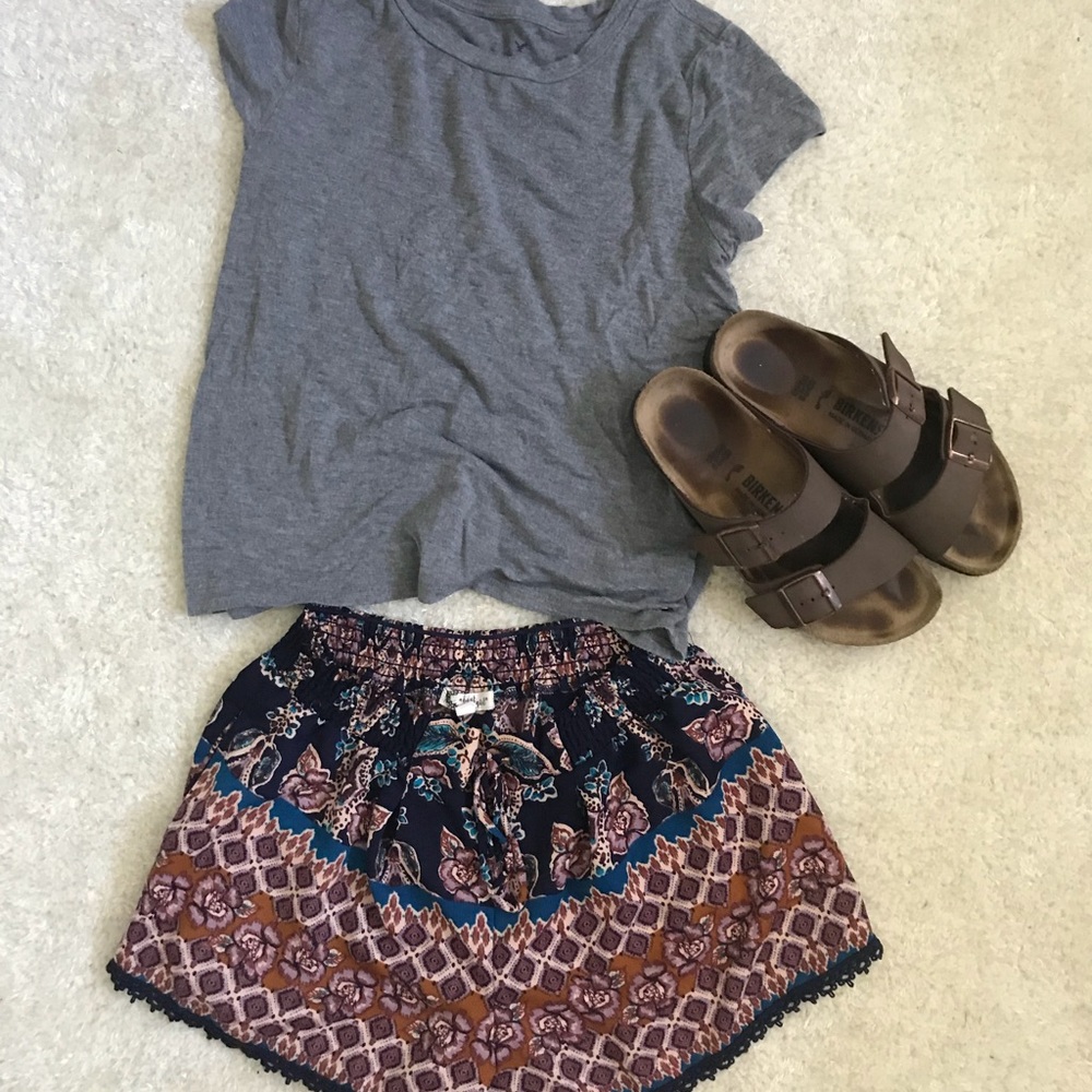 Cute patterned shorts